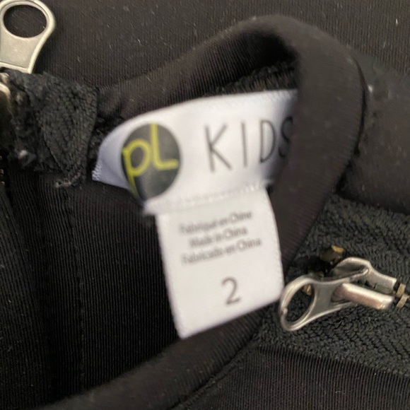 Petite Lem black scuba dress size 2t - Picture 2 of 3